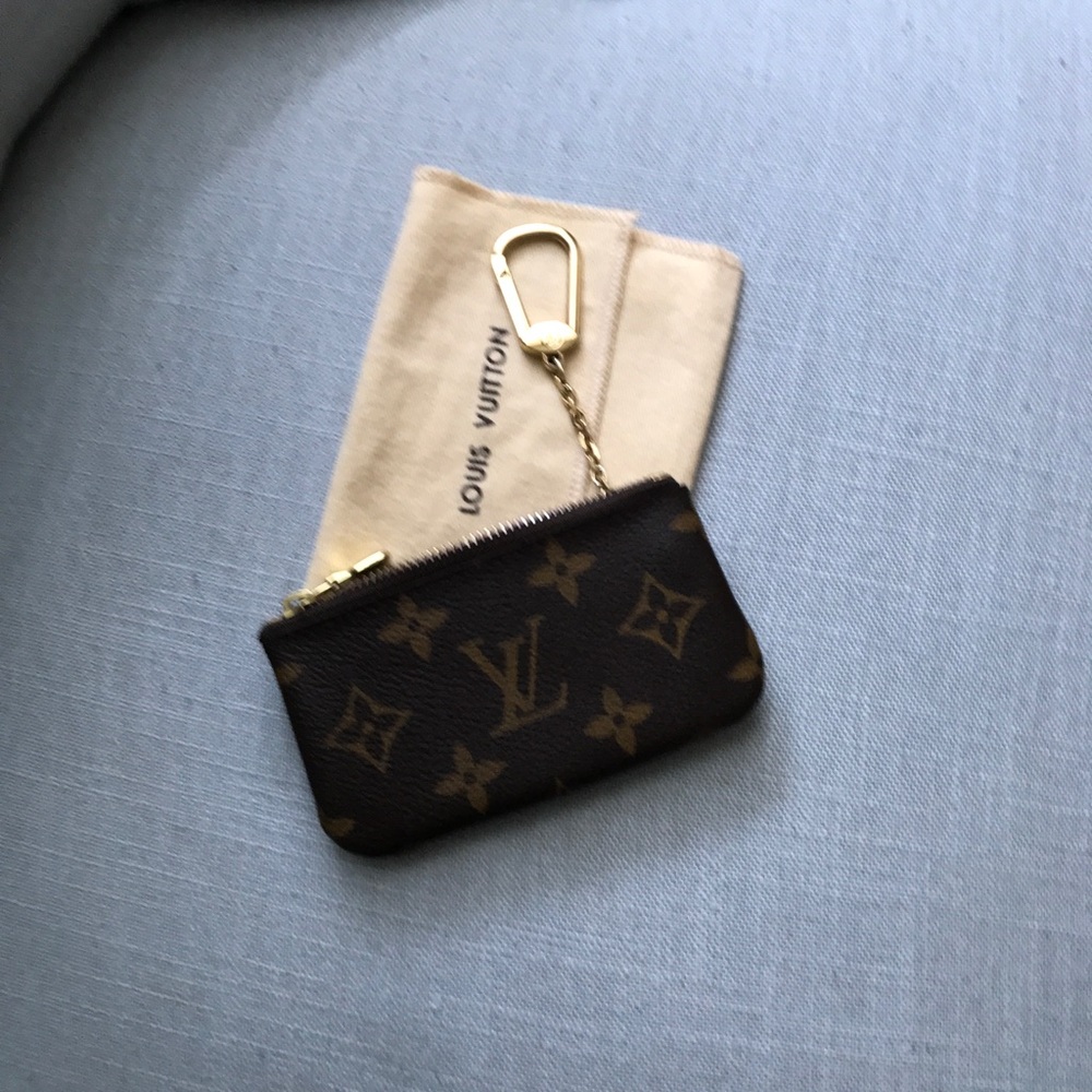 Louis Vuitton key andcard wallet original monogram